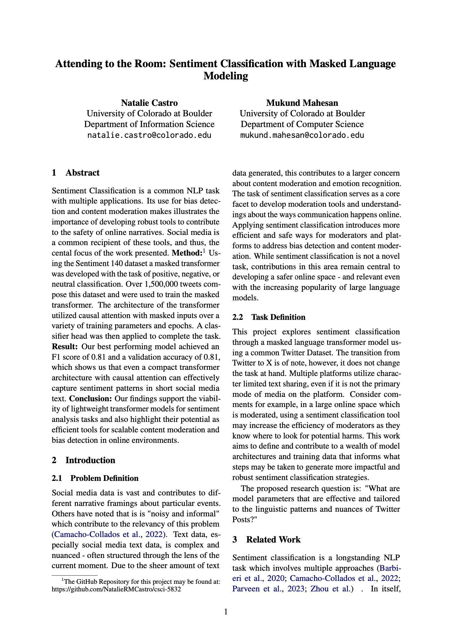 A screenshot of the first page of our PDF document.
